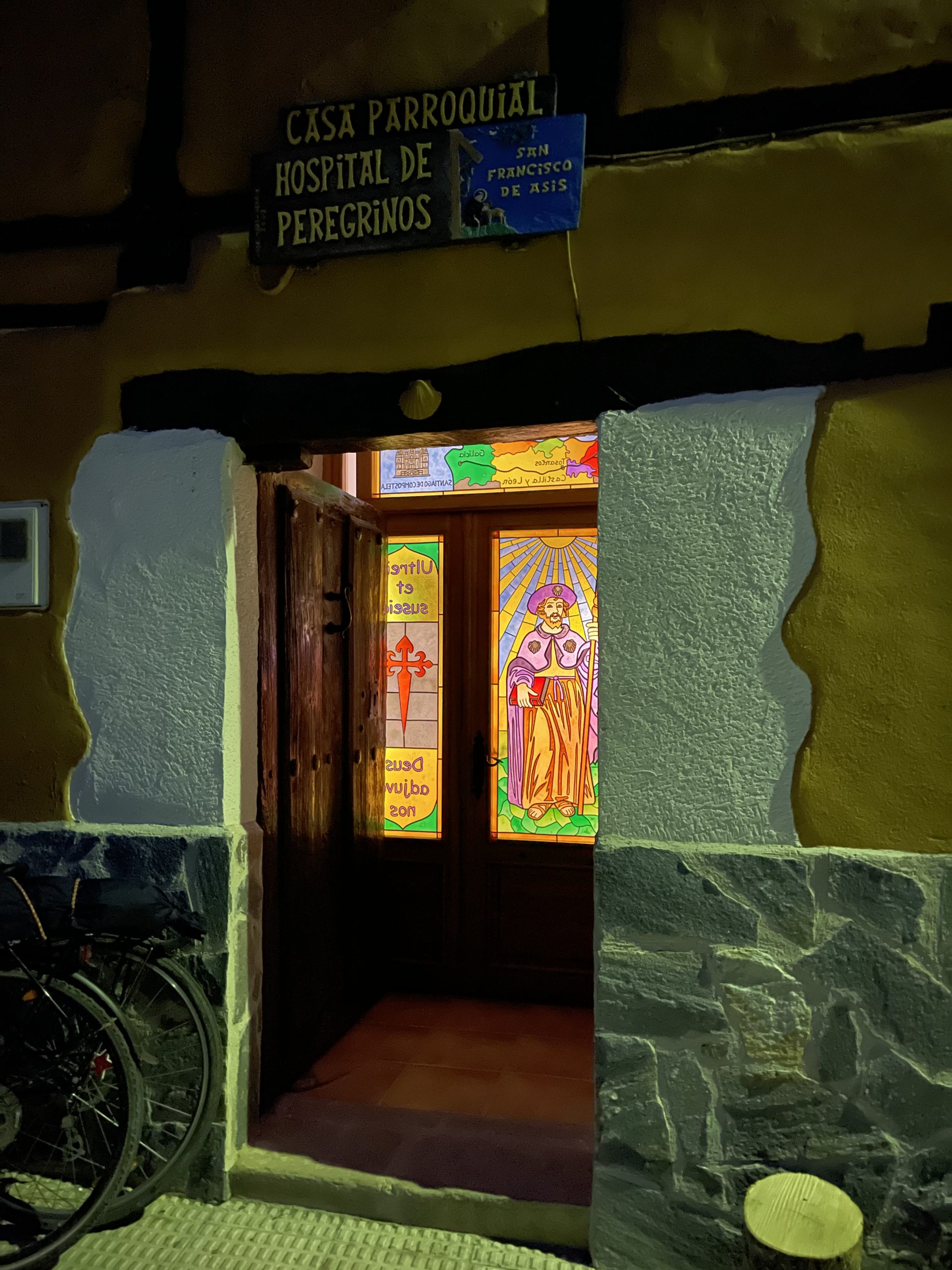 L’entrata dell’albergue di Jose Luis
