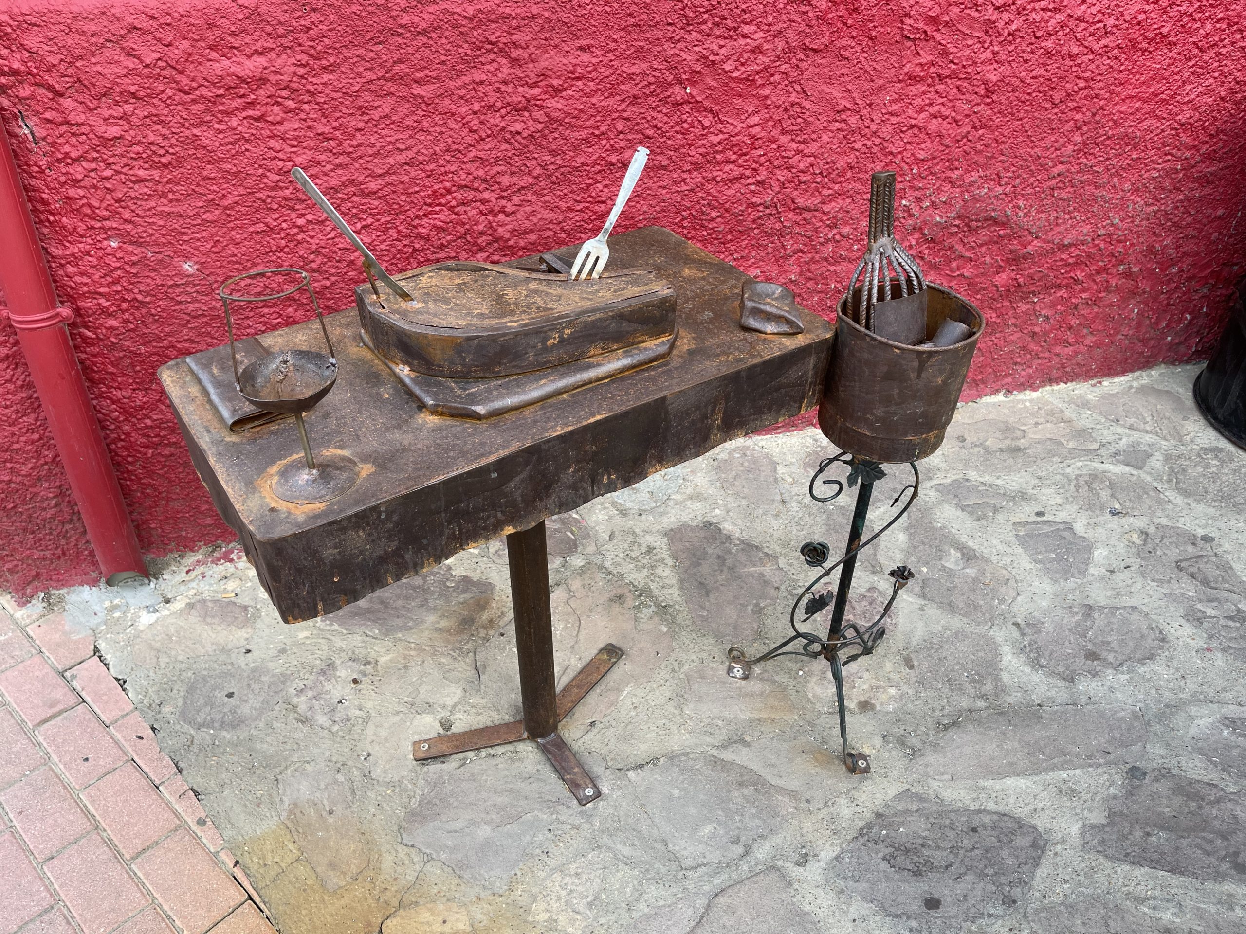 Statua alla bistecca