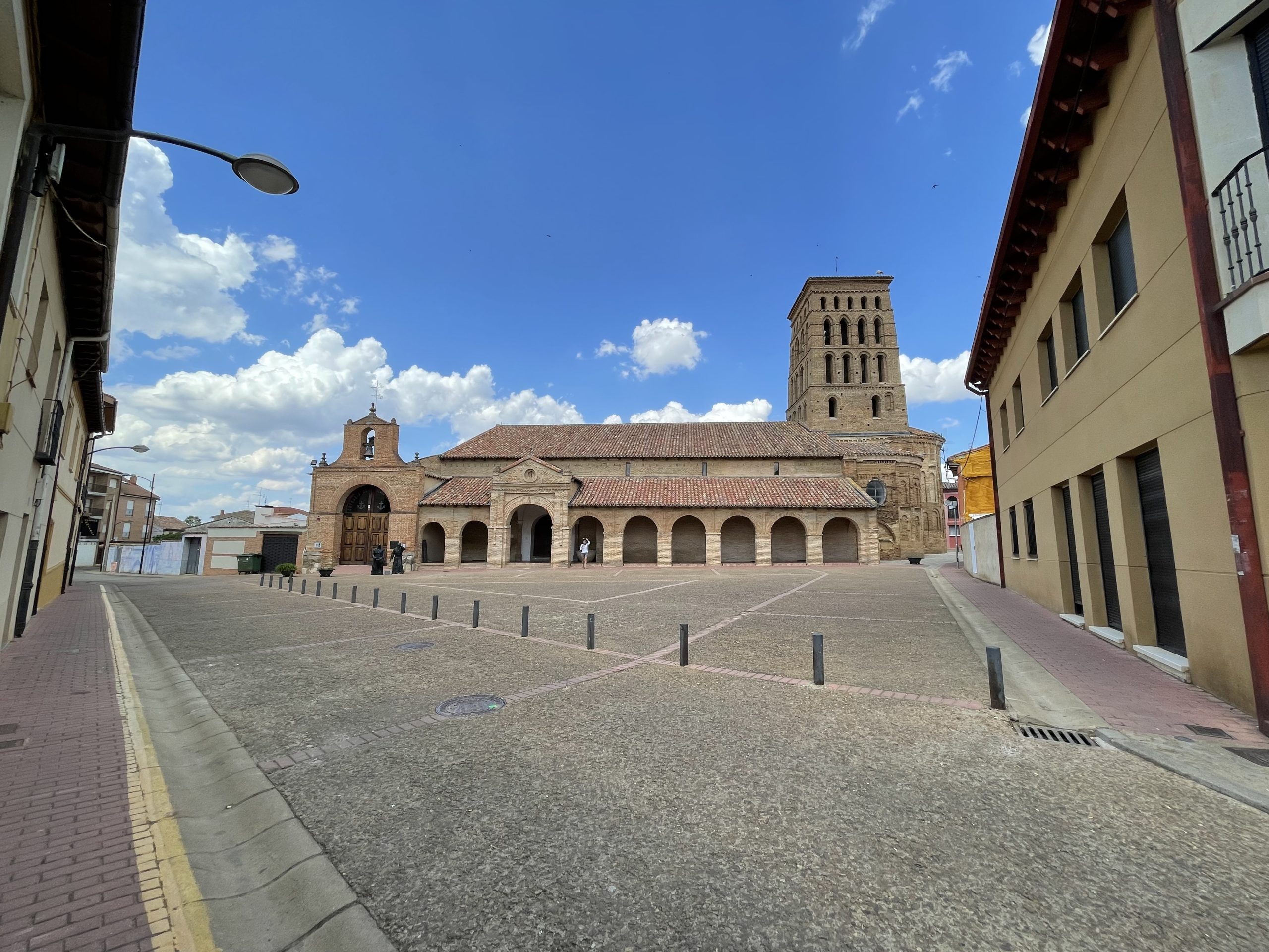 La chiesa di San Lorenzo a Sahagun, in cui siamo andati a Messa.